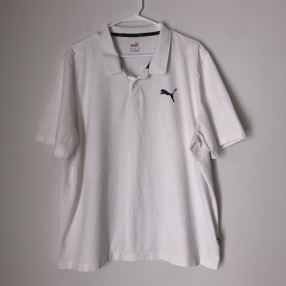 Puma XXL White Polo Shirt
